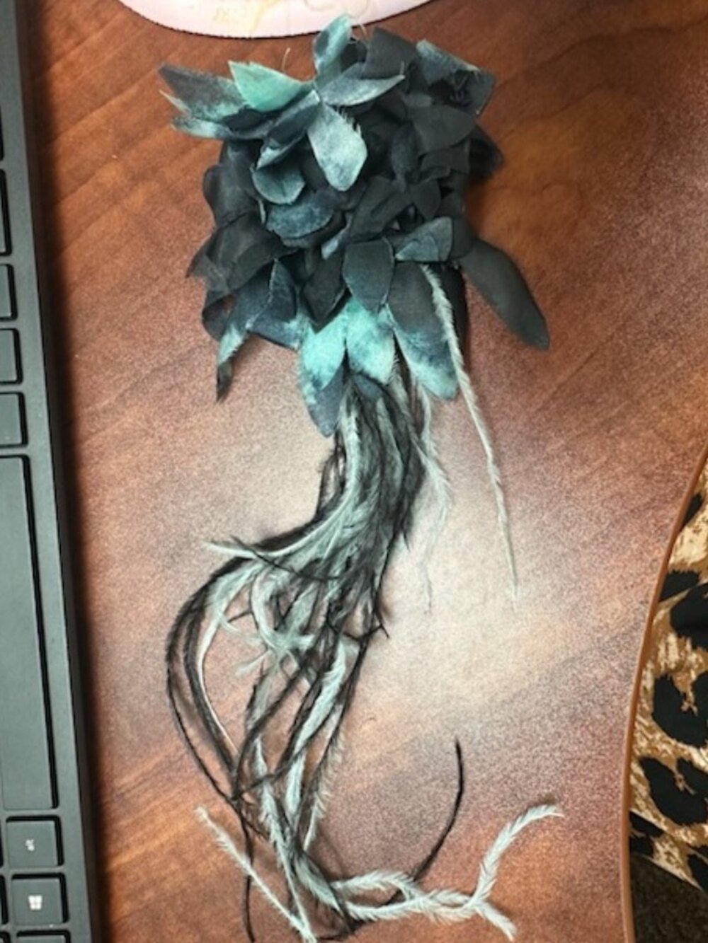 Vintage Chanel Feathered Brooch